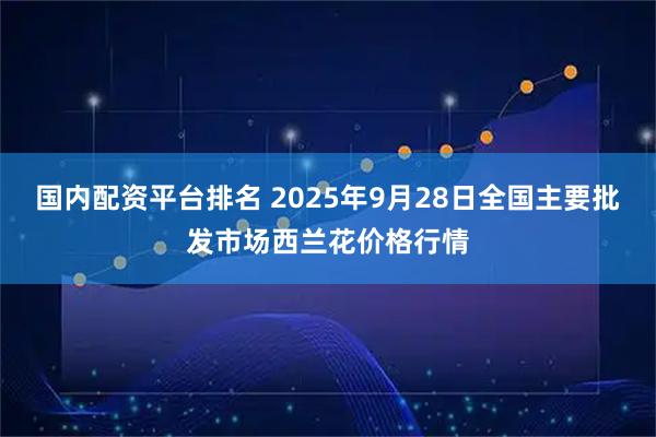 國內配資平臺排名 2025年9月28日全國主要批發市場西蘭花價格行情